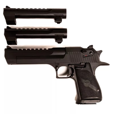 USED Magnum Research Mkxix Desert Eagle 50 AE, 44 Mag, 357 Barrels & Mags - $2891.69  ($7.99 Shipping On Firearms)