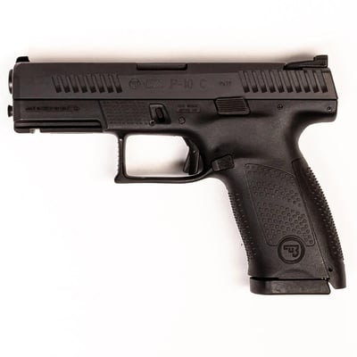 CZ P-10 C 9mm Luger Semi Auto 15 Rounds 4 Barrel Black - USED - $460.79  ($7.99 Shipping On Firearms)