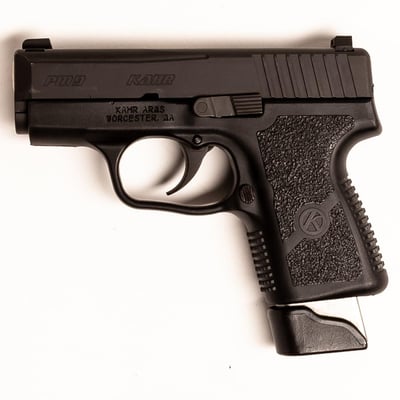 Kahr Pm9 Micro 9mm Luger Semi Auto 7 Rounds 3.1 Barrel Black - USED - $549.99  ($7.99 Shipping On Firearms)