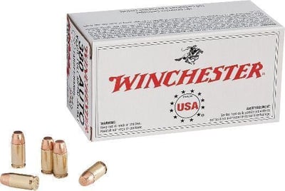 Winchester Ammo USA 40 S&W 165 gr Full Metal Jacket (FMJ) 100 Rd Bx - $36.99