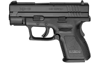 Springfield Armory Defender XD 9mm 3” Sub-Compact sports a 13+1rd - $254.99  ($7.99 Shipping On Firearms)