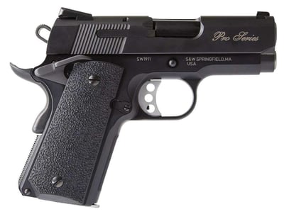 Smith & Wesson SW1911 PRO 9MM BLK 3 8+1 - $1334.99 (Free S/H on Firearms)