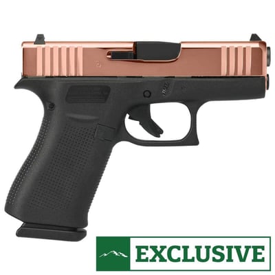 Glock G43X 9mm Luger 3.39in Rose Gold PVD 10+1 Rounds - $519.97  (Free S/H over $75 or Free store pickup)