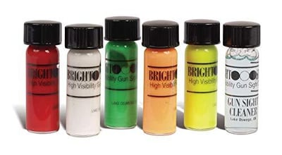 TRUGLO Paint Bright Sight Kit, 5 high-visibility gun sight coatings - $22.09 (Free S/H over $25)