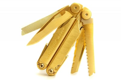 Leatherman Wave Multi-Tool, "Golden Eagle" Edition, 24k Gold Finished - $159.99 shipped (Free S/H over $25)