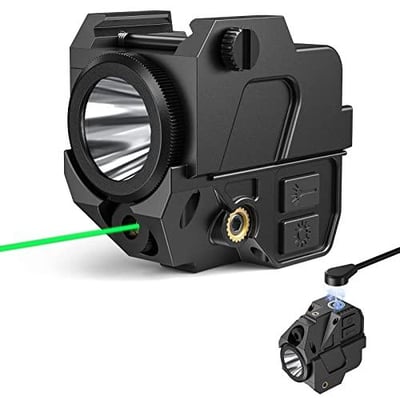 EZshoot 500 Lumens Pistol Laser Light Combo, Magnetic USB Recharging Tactical Flashlight - $33.59 w/code "UVDQKUJO" (Free S/H over $25)