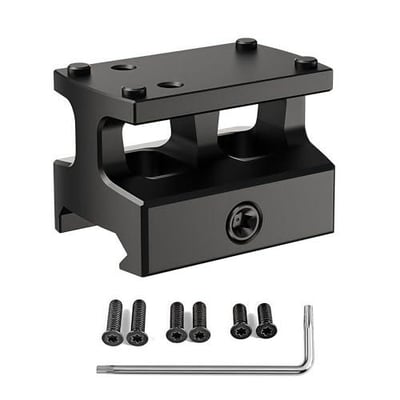 Red Dot Mount RMR/ SRO/ 407C/ 507C/ 508T/ 407K/ 507K/ RMS/ RMSc/ RMSw/ SMS/ SMSc/ Doctor/ Vortex Venom/ Viper/ Fastfire/ ARO Reflex Optics Sight Picatinny Rail Riser Mount - $11.89 + FREE Shipping