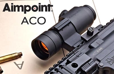Aimpoint Carbine Optic (ACO) 30mm AR15 Mount 2 MOA - $399.99 (Free S/H over $50)
