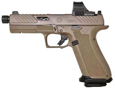 SHADOW SYSTEMS DR920 ELITE 9MM 5" BARREL 17 ROUNDS FDE/BK HS TB - $1072.45 (Add To Cart) 