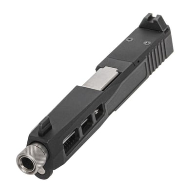 PSA Dagger Complete SW1 RMR Slide Assembly With 4.5" Stainless Threaded Barrel, Black - $169.99