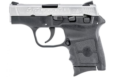 S&W M&P Bodyguard 380 Carry Conceal with Matte Silver Custom Machine Engraved Slide - $342.99