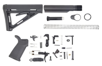 Palmetto State Armory Magpul MOE Lower Build Kit, Black - $89.99 + Free Shipping