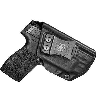 Amberide IWB KYDEX Holster Fit: S&W M&P Shield 9mm/.40 with Integrated CT Laser - $26.99 (Free S/H over $25)