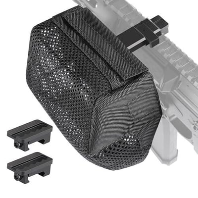Feyachi Thickened Brass Catcher, Premium Nylon Shell Catcher with Heat-Resistant Brass Chamber, Zipper Bottom, and Two Picatinny Rail Mounts - $18.64 + FREE Shipping