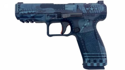 Canik Mete SFT Blue Cyber 4.46" Pistol 18+1/20+1RD - $469.97 ($12.99 Flat S/H on Firearms)