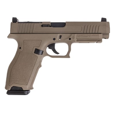 PSA Dagger Full Size S 9mm Pistol With Compact X-1 RMR Long Slide, Flat Dark Earth - $269.99 