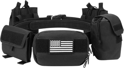 EZshoot Multifunctional Belt 7 in 1 with Accessories Pouches Black - $24 w/code "H7N9SUUK" + FREE Shipping