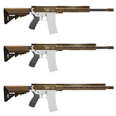 AR-15 .223/5.56 16" Barrel W/ Handguard Size Option ''BBR CAM-FSSM'' Carbine Kit - $339.99  (Free Shipping)