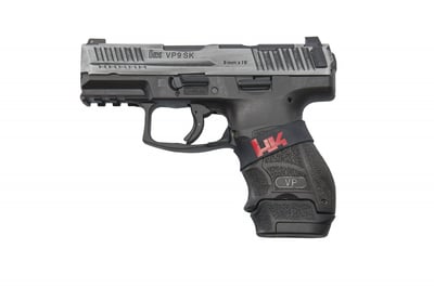 HK VP9SK, 9mm, 3.39" Barrel, Battle Grey, 15 Rd - $699.99 