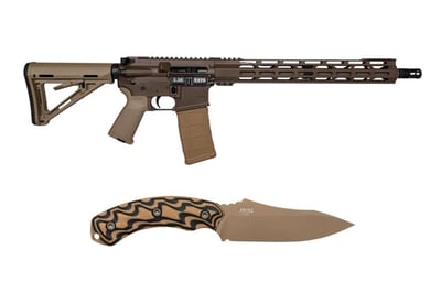 Diamondback DB15 5.56 NATO Rifle with Magpul Stock and Southern Grind Jackal Fixed Blade Knife - $699.99 