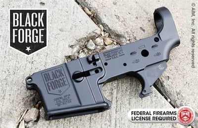 BLACK FORGE BF15 Multi-Cal Lower Receiver - $59.95 + Free Shipping