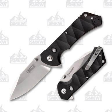Elite Tactical Parallax Folding Knife 3.5" Plain Satin Clip Point Blade - $19.99 (Free S/H over $95, excl. Ammo, Flamm.)