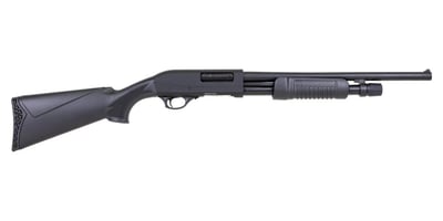 Hatfield PAS 12 Gauge 18.50" Pump Action Shotgun, Black - $99.99