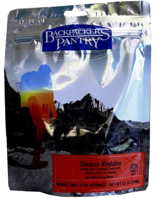 BACKPACKER'S PANTRY Chicken Vindaloo - $8.90 + Free S/H over $49 (Free S/H over $25)