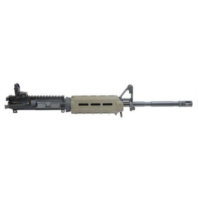 PSA 16" M4 Carbine Length 5.56 NATO 1/8 Phosphate MOE Upper With BCG, CH, & MBUS Rear, OD Green - $289.99