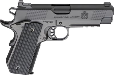 Springfield 1911 TRP 45 ACP, 4.25" Barrel, Black Cerakote, G10 Black Grips, 3x7rd Mags - $1599.99 + Free Shipping 