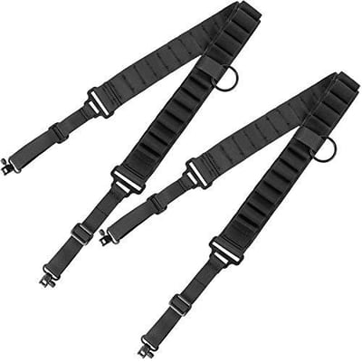50% OFF-Yutetuter 2-Pack Gun Sling with Shotgun Shell Holder 25 Shells Two Point Sling Length Adjustable Strap with Removable Swivel 40” to 50” - $8.49 w/c "506ELOEU" + FREE Shipping