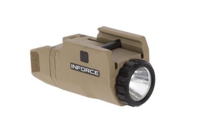 Inforce APLc Compact Auto Pistol Light - 200 Lumens - FDE - $59.99