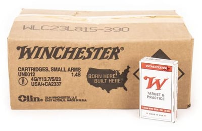 Winchester Ammo USA 223 Rem 55 Gr FMJ Target & Practice Ammunition 1000rd Case - $419.99