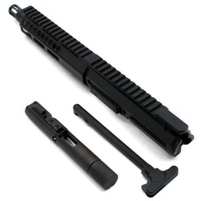 AR-9 9MM 4.5" LRBHO SLICK SIDE COMPLETE UPPER ASSEMBLY WITH BCG AND CH - $369.95