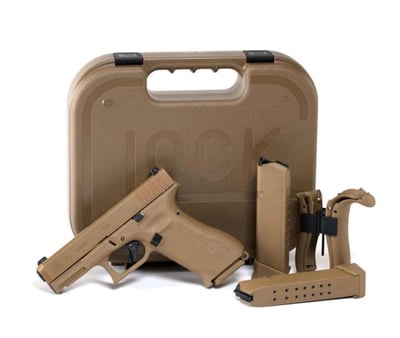 GLOCK G19X G5 9mm 4in Flat Dark Earth 19rd - $529.99 (email price)