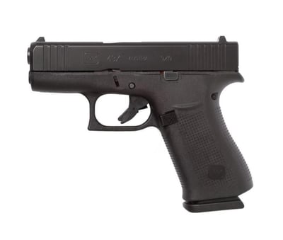 Glock G43X 9mm Subcompact Pistol, Black - $448