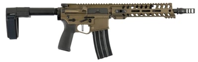 Patriot Ordnance Factory Renegade Plus Pistol Burnt Bronze .300 AAC Blackout 10.5" Barrel 30-Rounds - $1999.99 ($9.99 S/H on Firearms / $12.99 Flat Rate S/H on ammo)