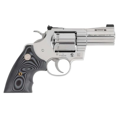 Colt Python Combat Elite .357 Magnum Revolver 3" 6rds, Stainless - $1099.99 