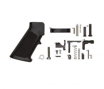 Geissele Mil-Spec Lower Parts Kit (Less Trigger, With Grip) - $49.95 (Free S/H over $175)