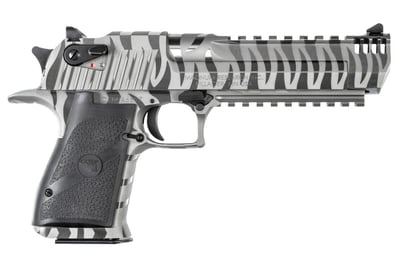 Magnum Research Desert Eagle Mark XIX 50 AE Pistol with White Tiger Stripe Finish - $2249.99 (Free S/H on Firearms)