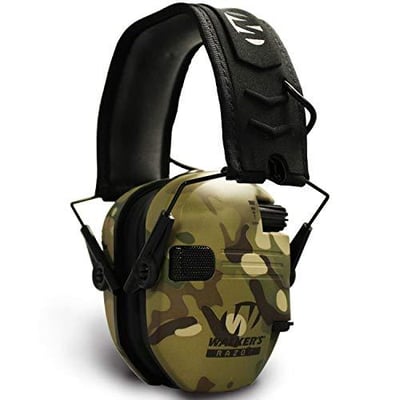 Walker's Game Ear GWP-RSEM-MCC Gear Hearing Protection Plugs,Green Multi Camo - $30.89 + FREE Shipping