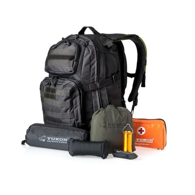 Yukon Outfitters Alpha 58-Piece Survival Kit - $69.99  ($6 flat S/H or Free shipping for Amazon Prime members)