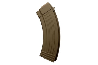 Global Ordnance AK-47 30rd Steel 7.62x39 Magazine - FDE - 810091157466 - $8.95 (FREE Shipping over $50)