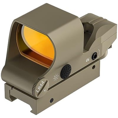 EZshoot 4 Reticle System Red Dot Sight with 20mm Picatinny Rail Mount - $21.59 w/code "EEOAOIL7" (Free S/H over $25)
