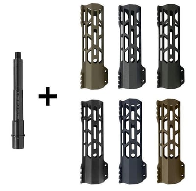 7.5" DRP Profile Barrel 5.56 (Pistol) + Right to Bear M-LOK Free Float Handguard 7" Black - $98.95 after Code: NOVTENBER 