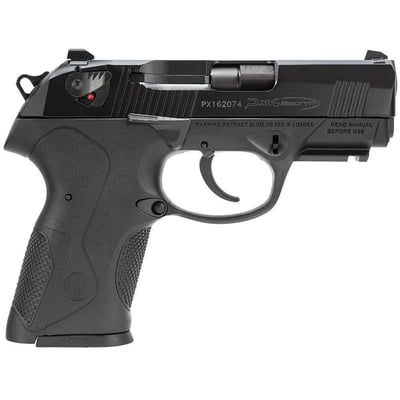 Beretta USA Px4 Storm Compact 9mm 3.27" 10+1 Black Bruniton Steel Slide Black Interchangeable Backstrap Grip - $516.67 