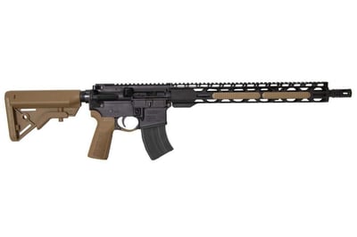 Radical Firearms RF15 7.62X39 16″ Threaded 10RD Black/Coyote Brown - $379.99 