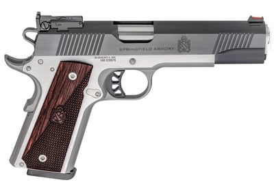 Springfield Ronin Range Officer 9mm 5" 9rd Pistol, Black / SS - $599.99 