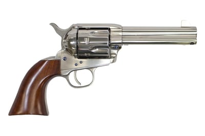 Uberti 1873 Cattleman 45 Colt Revolver with Polished Nickel Finish - $649.99 (Free S/H on Firearms)