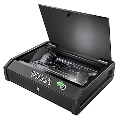 Velotrex Gun Safe Biometric Fingerprint Lock Quick Access Portable 2 Handguns Capacity - $69.99 w/code "B63498UN" (Free S/H over $25)